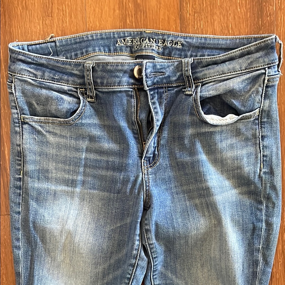 American Eagle Outfitters Women's Blue Jeans
